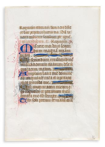 Manuscript Leaves, Two Early Examples.